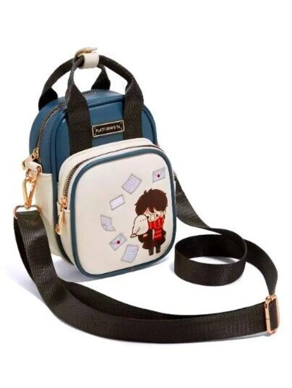 Harry Potter Chibi Harry and Hedwig Crossbody Bag - NWT
